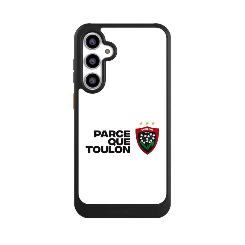 Galaxy S23 FE NIVOcore RC Toulonnais PQT Blanc
