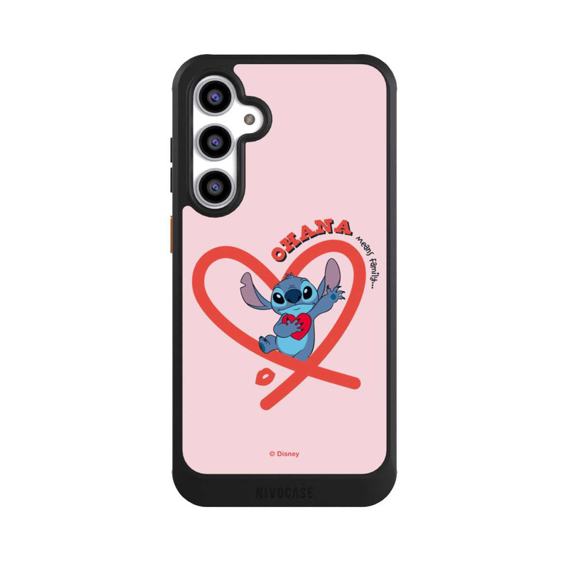 Galaxy S23 FE NIVOcore Stitch Ohana Cœur rose