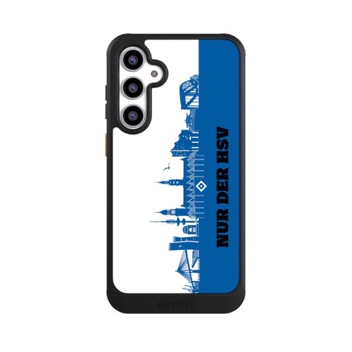 Samsung Galaxy S23 FE NIVOcore HSV Skyline Blau Weiß