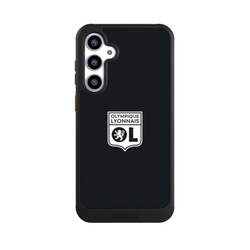 Samsung Galaxy S23 FE NIVOcore OL Logo Schwarz und Weiß