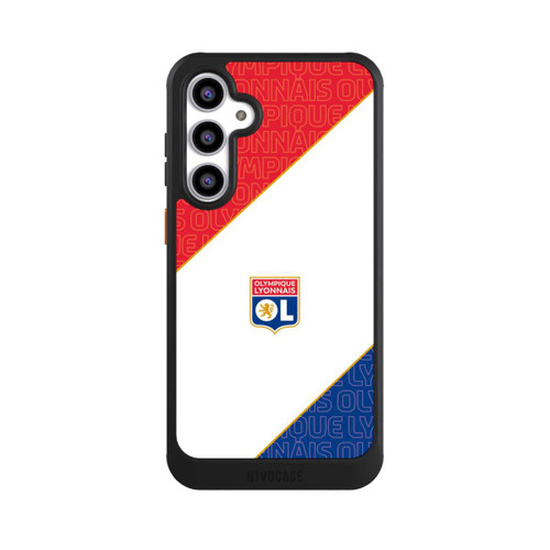 Samsung Galaxy S23 FE NIVOcore OL Logo Rot und Blau