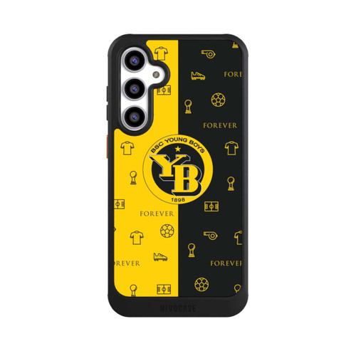 Samsung Galaxy S23 FE NIVOcore BSC YB Yellow Black Pattern