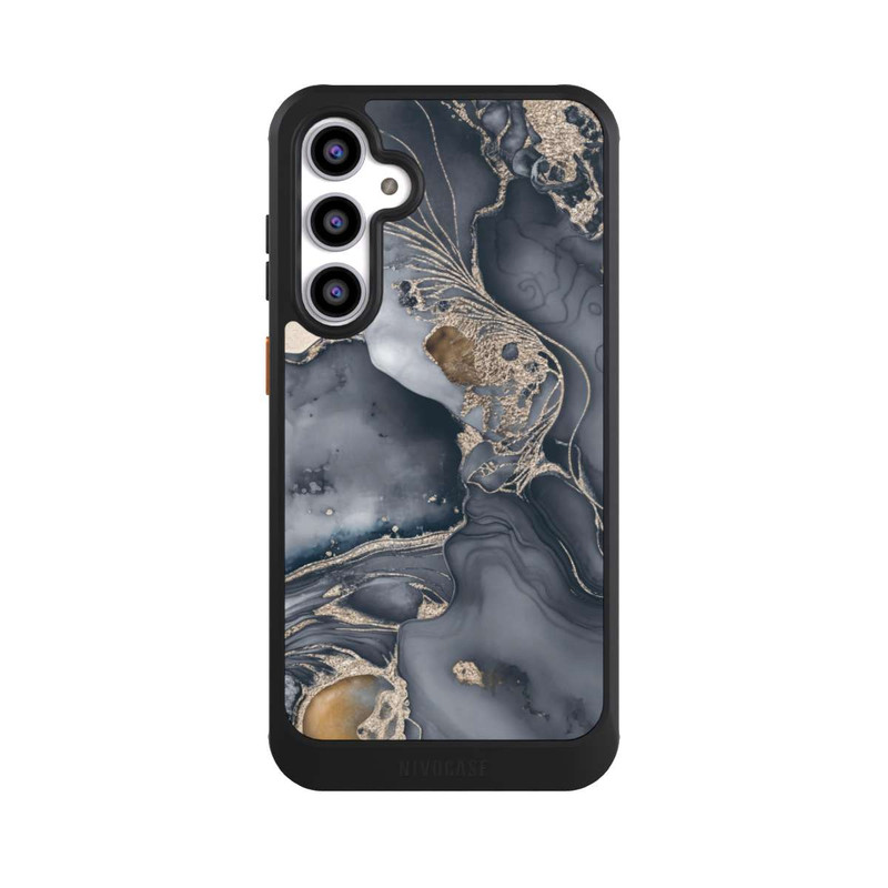 Galaxy S23 FE NIVOcore Alcohol Ink Gold Grey