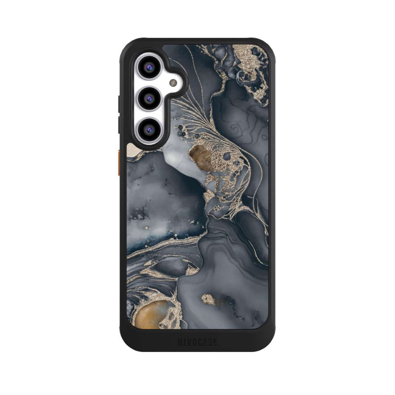 Galaxy S23 FE NIVOcore Alcohol Ink Gold Grey