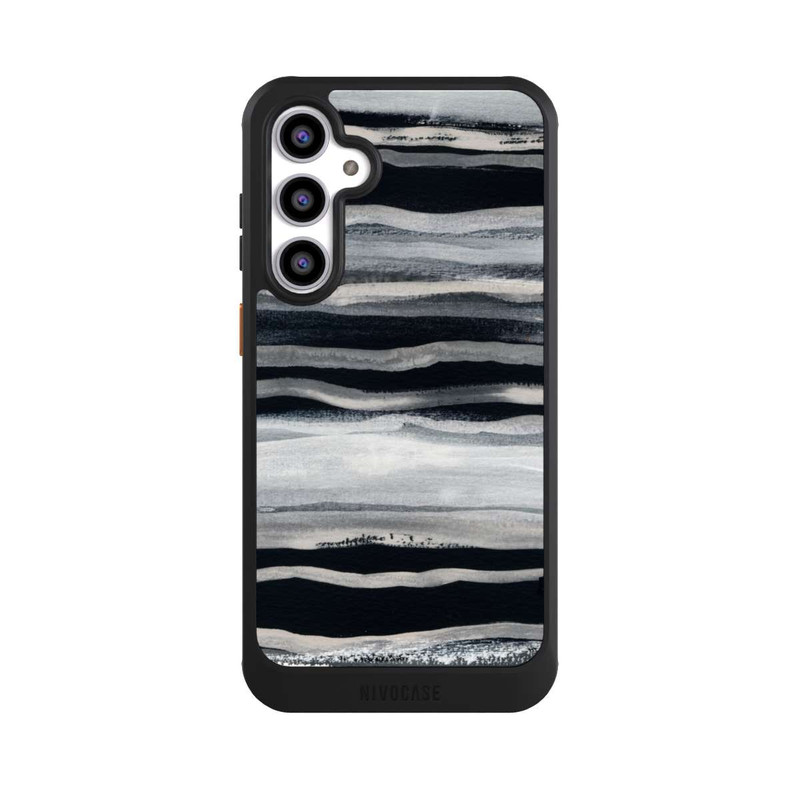 Galaxy S23 FE NIVOcore Coups de pinceau abstraits 68