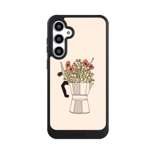 Samsung Galaxy S23 FE NIVOcore Moka Blumen