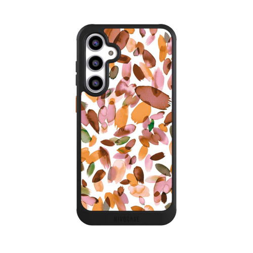 Samsung Galaxy S23 FE NIVOcore Watercolor Petal Stains Orange