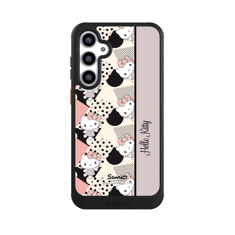 Galaxy S23 FE NIVOcore Hello Kitty elegantes Muster
