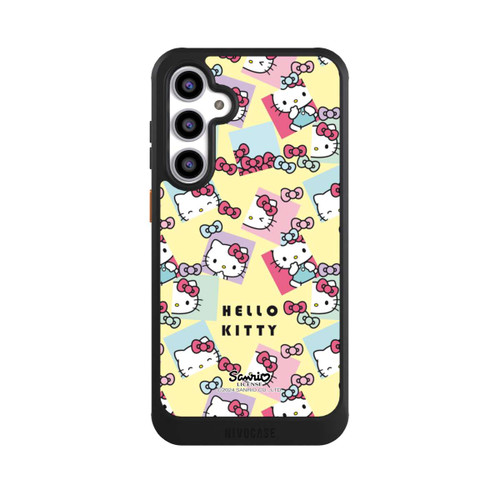 Samsung Galaxy S23 FE NIVOcore Hello Kitty Pastellmuster