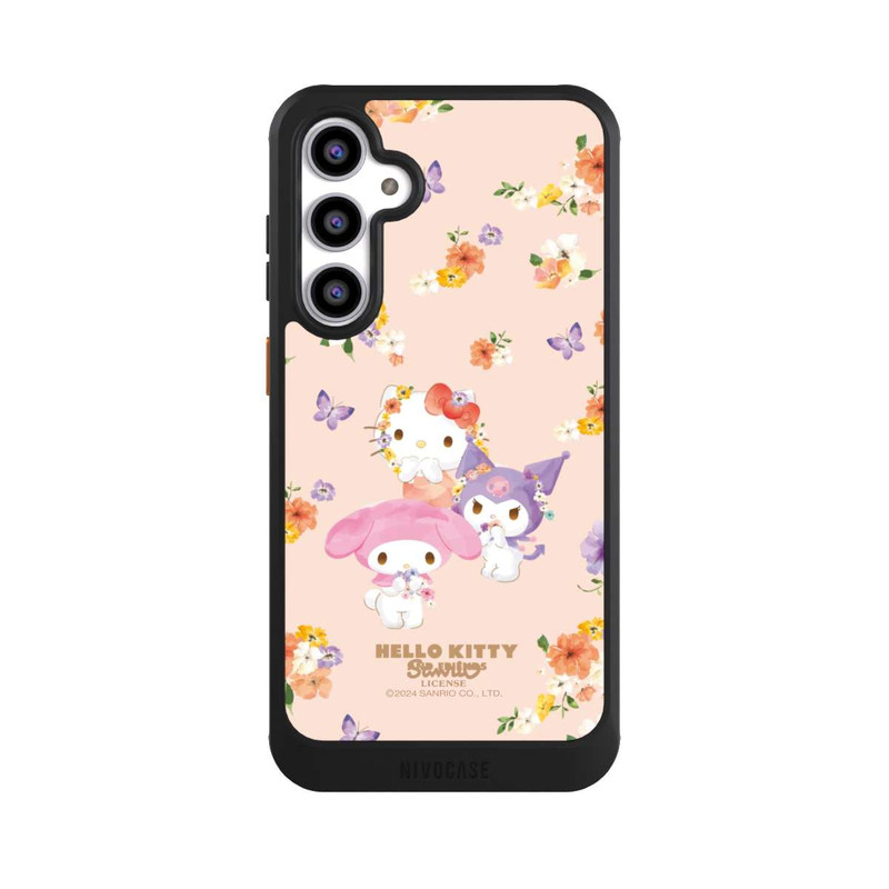 Galaxy S23 FE NIVOcore Hello Kitty Frühlingsblumen