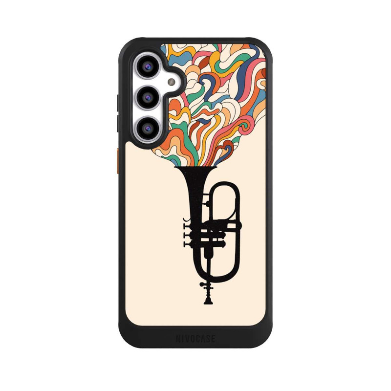 Galaxy S23 FE NIVOcore Flügelhorn Jazz bunt