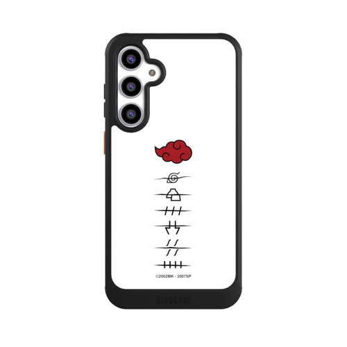Samsung Galaxy S23 FE NIVOcore Symboles blancs des membres d'Akatsuki