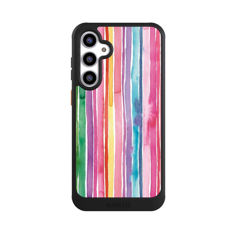 Galaxy S23 FE NIVOcore Camouflage Regenbogenstreifen