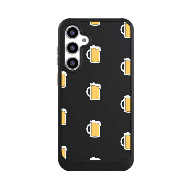 Galaxy S23 FE NIVOcore Bierglas Pattern Illustration