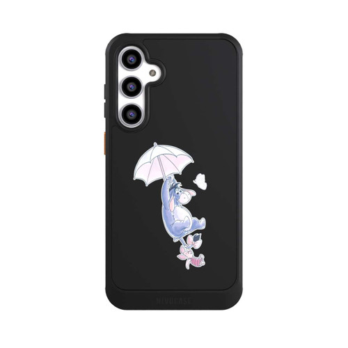 Samsung Galaxy S23 FE NIVOcore Winnie Pooh Eeyeore Find Happiness Transparent