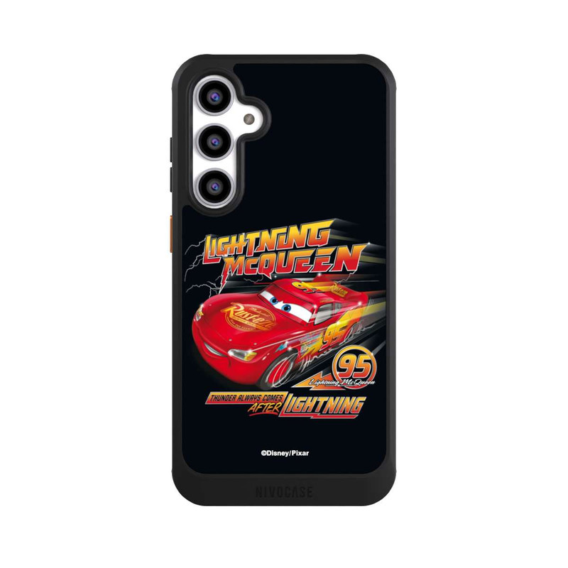 Galaxy S23 FE NIVOcore Cars Lightning McQueen Thunder Always Comes After Lightning
