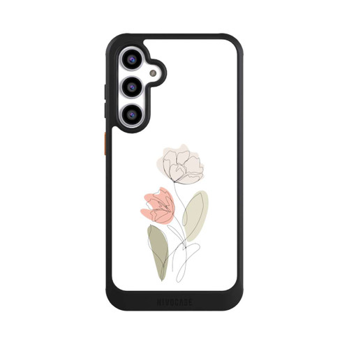 Samsung Galaxy S23 FE NIVOcore Blume Line Art Beige