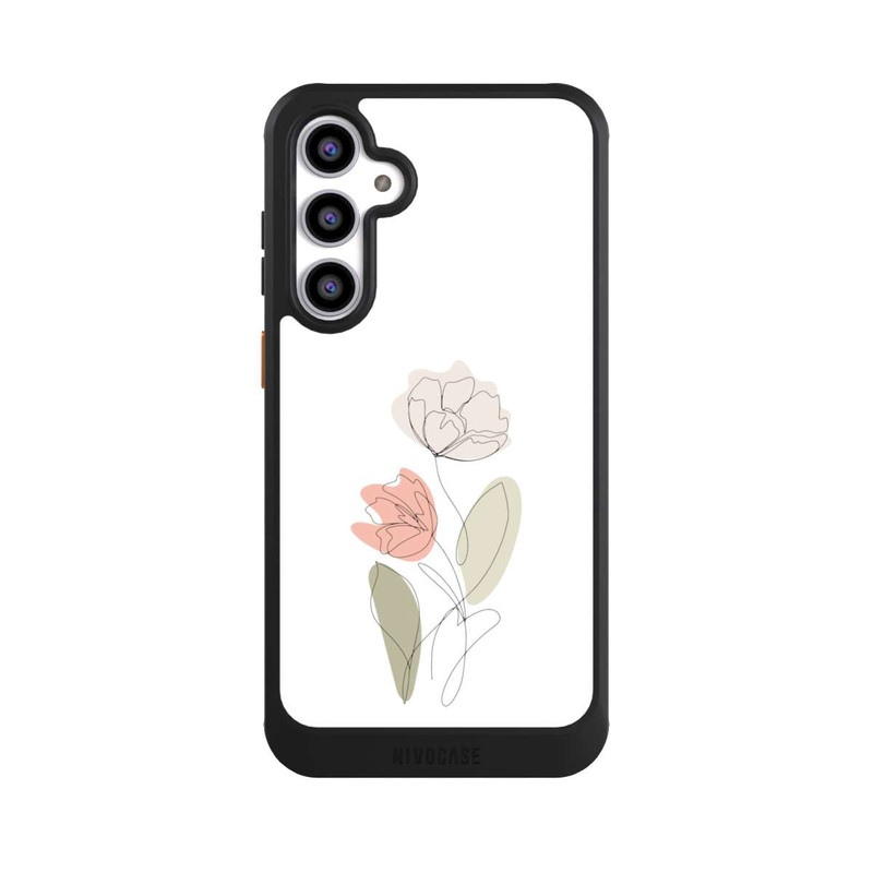 Galaxy S23 FE NIVOcore Flower Line Art Green