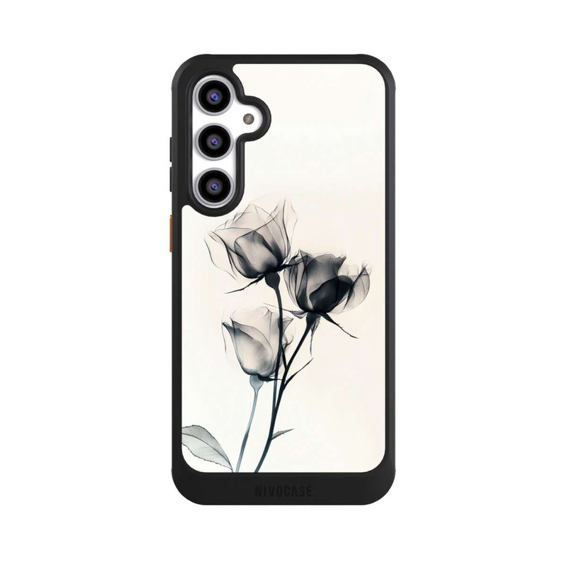 Galaxy S23 FE NIVOcore Schwarze Blume