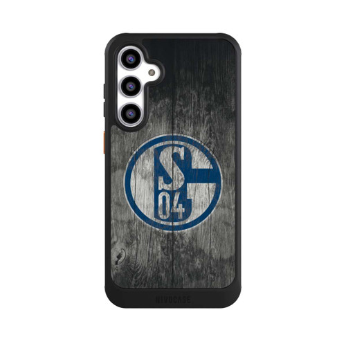 Samsung Galaxy S23 FE NIVOcore Schalke 04 Holz Look