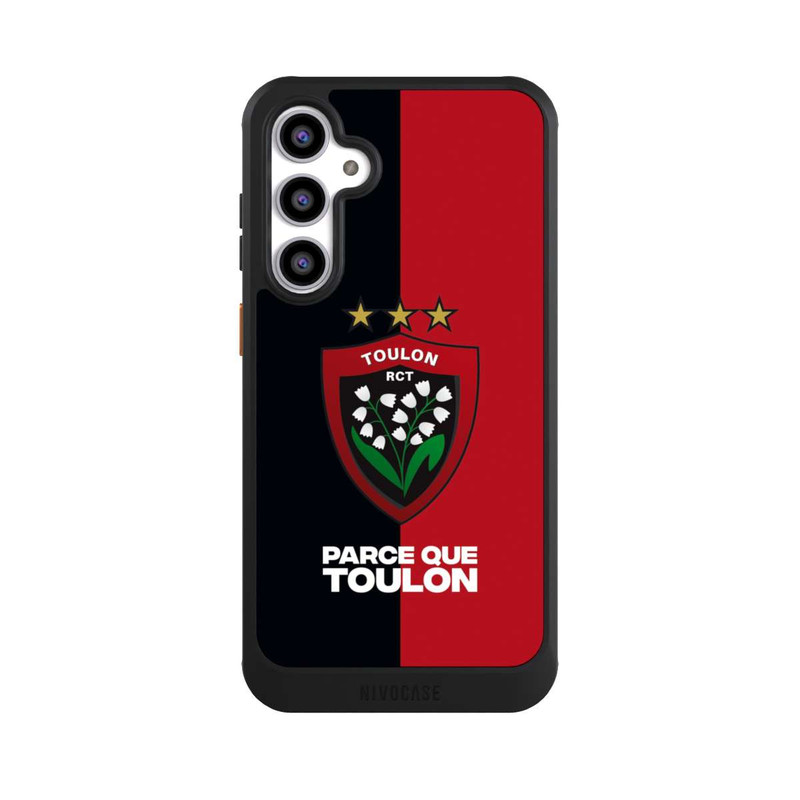 Galaxy S23 FE NIVOcore RCT Logo Rouge Noir