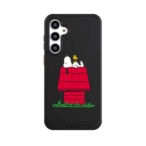 Samsung Galaxy S23 FE NIVOcore Snoopy and Woodstock Classic transparent