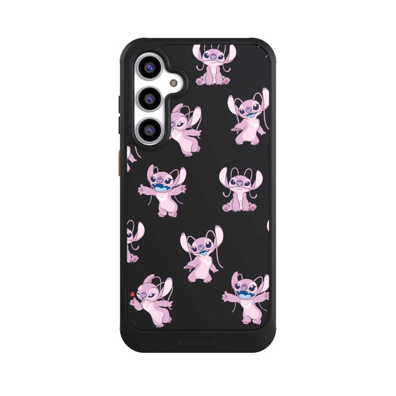 Galaxy S23 FE NIVOcore Angel Faces Pattern Transparent