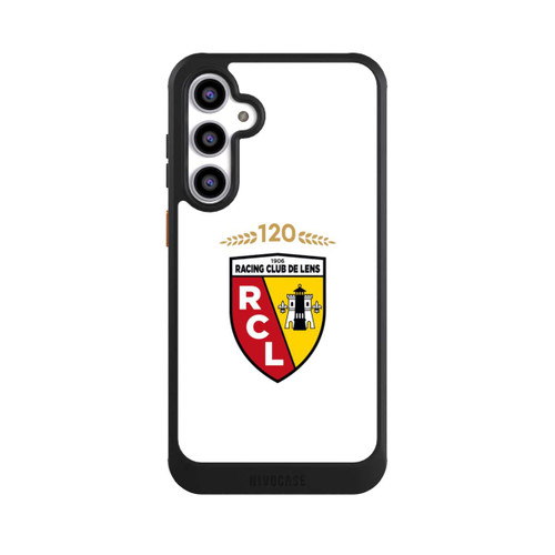 Samsung Galaxy S23 FE NIVOcore RC Lens 120 ans anniversaire blanc