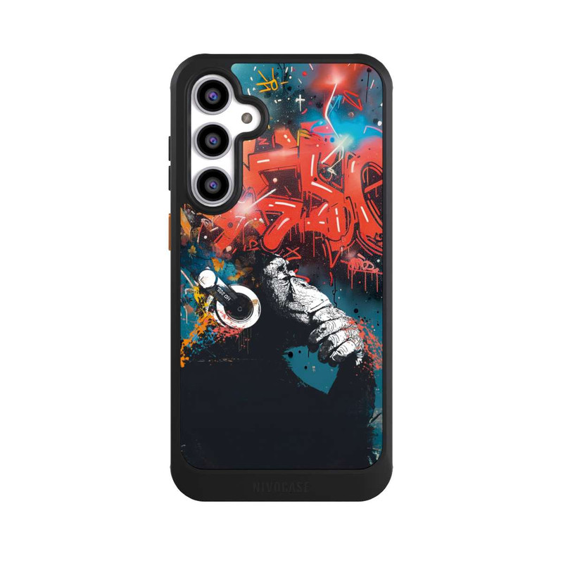 Galaxy S23 FE NIVOcore Chimp Stereo Grafitti