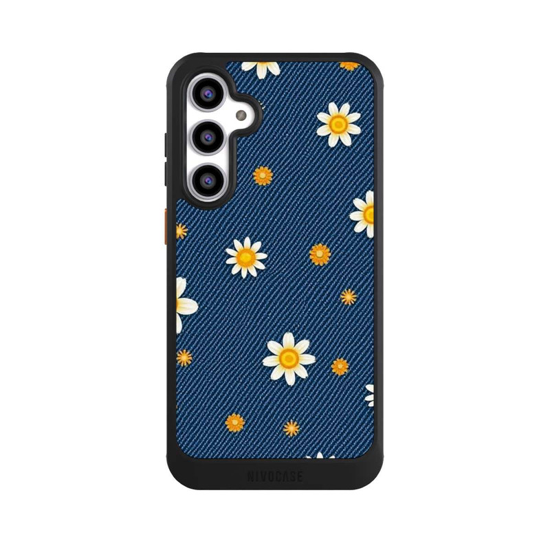 Galaxy S23 FE NIVOcore Jeans Flowers with AI