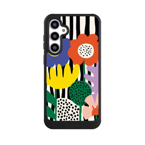 Samsung Galaxy S23 FE NIVOcore Flowers Striped Background