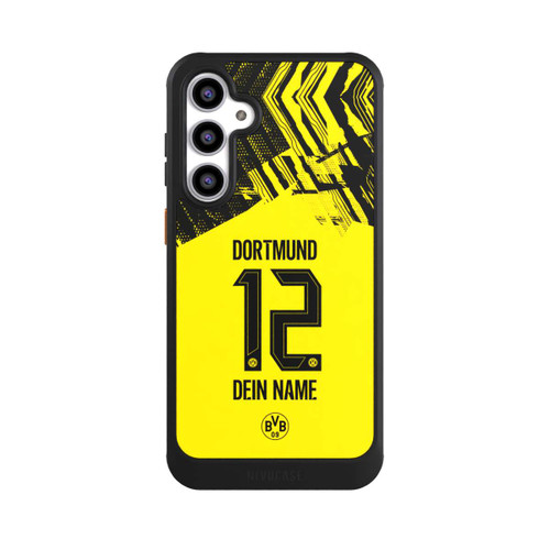 Samsung Galaxy S23 FE NIVOcore BVB Trikot Personalisierbar 25-26