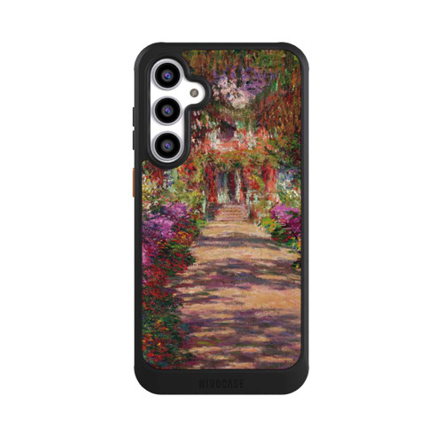 Samsung Galaxy S23 FE NIVOcore Eine Allee in Monets Garten in Giverny by Claude Monet
