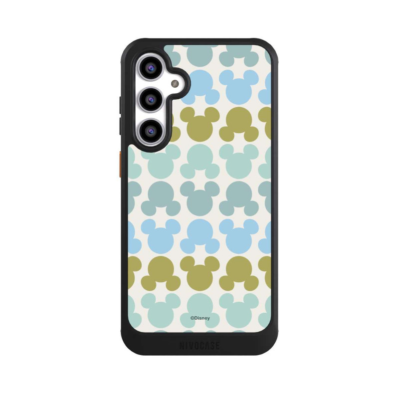 Galaxy S23 FE NIVOcore Disney Mickey Icon Pattern Green and Blue