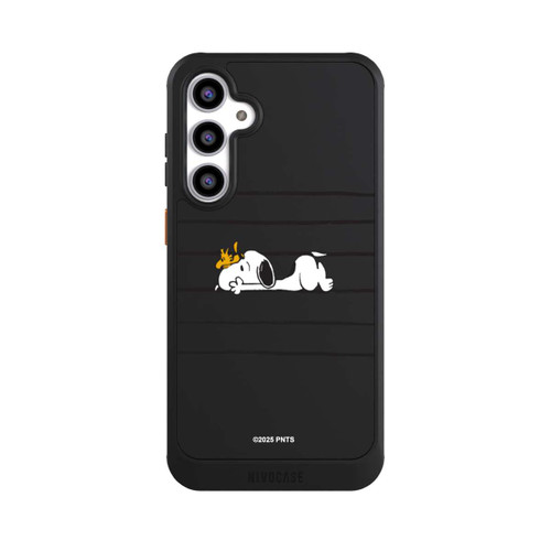Samsung Galaxy S23 FE NIVOcore Snoopy Woodstock Stripes Peanuts Transparent