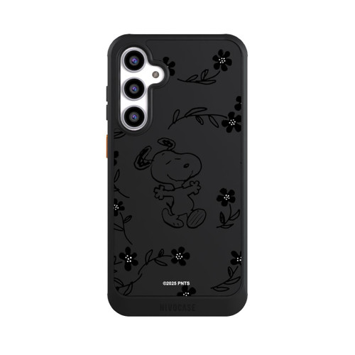 Samsung Galaxy S23 FE NIVOcore Snoopy und Flowers Transparent