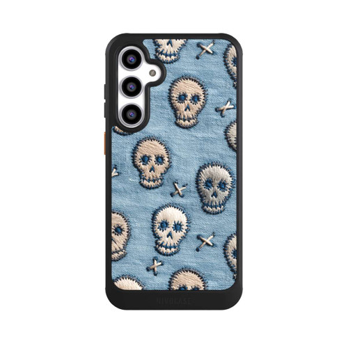 Samsung Galaxy S23 FE NIVOcore Jeans Schädel