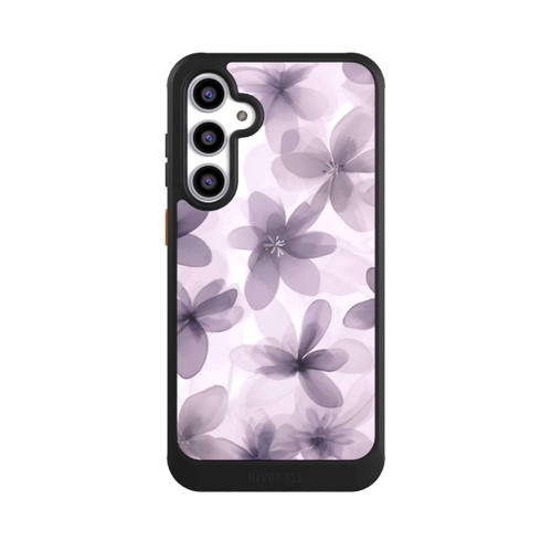 Samsung Galaxy S23 FE NIVOcore Fliederfarbenes Blumenmuster mit KI