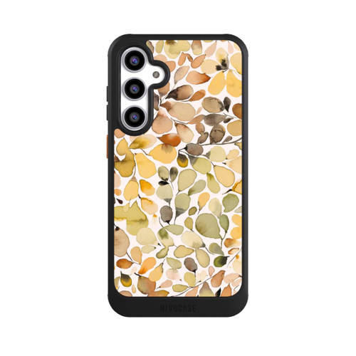 Samsung Galaxy S23 FE NIVOcore Eucalyptus Watercolor Leaves Brown Autumn