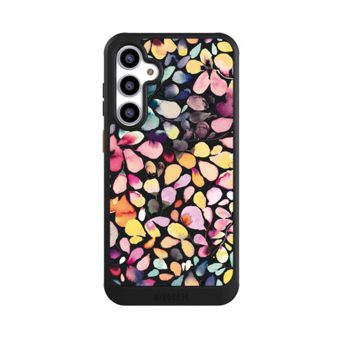 Samsung Galaxy S23 FE NIVOcore Eucalyptus Watercolor Leaves Black