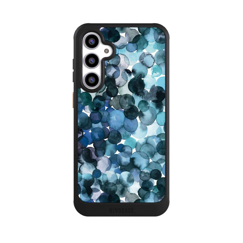 Galaxy S23 FE NIVOcore Blätterzauber Blau