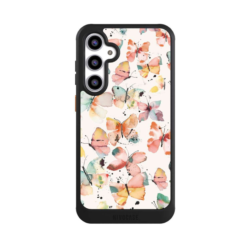 Galaxy S23 FE NIVOcore Sanfte Schmetterlinge Muster