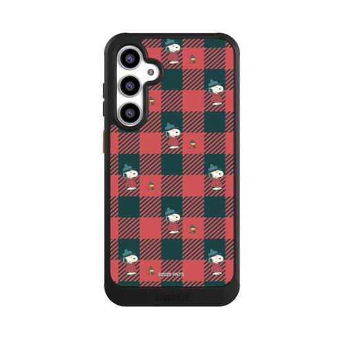Samsung Galaxy S23 FE NIVOcore Peanuts Red Tartan Pattern