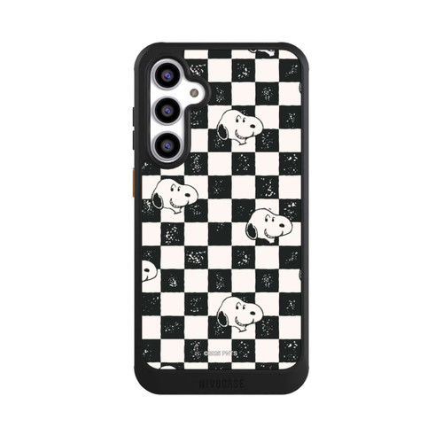 Samsung Galaxy S23 FE NIVOcore Snoopy Heads Checked Pattern
