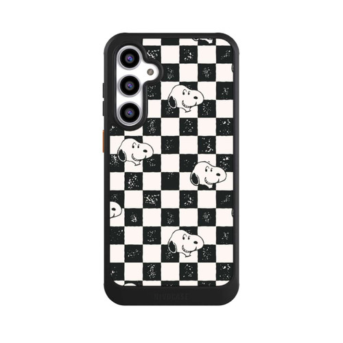 Samsung Galaxy S23 FE NIVOcore Snoopy Heads Checked Pattern
