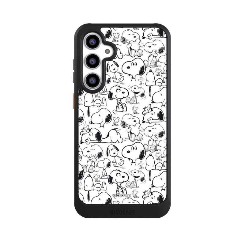 Galaxy S23 FE NIVOcore Classic Snoopy Pattern White