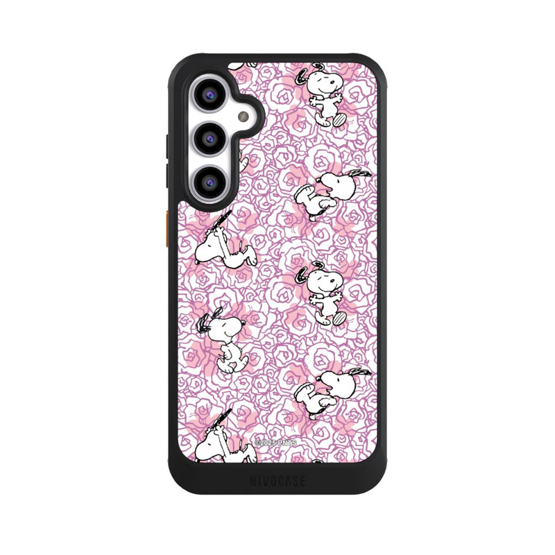 Galaxy S23 FE NIVOcore Peanuts Pink Roses Pattern