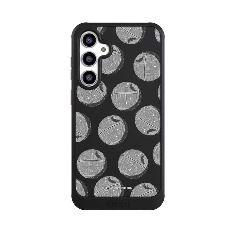 Galaxy S23 FE NIVOcore death-star-pattern-transparent