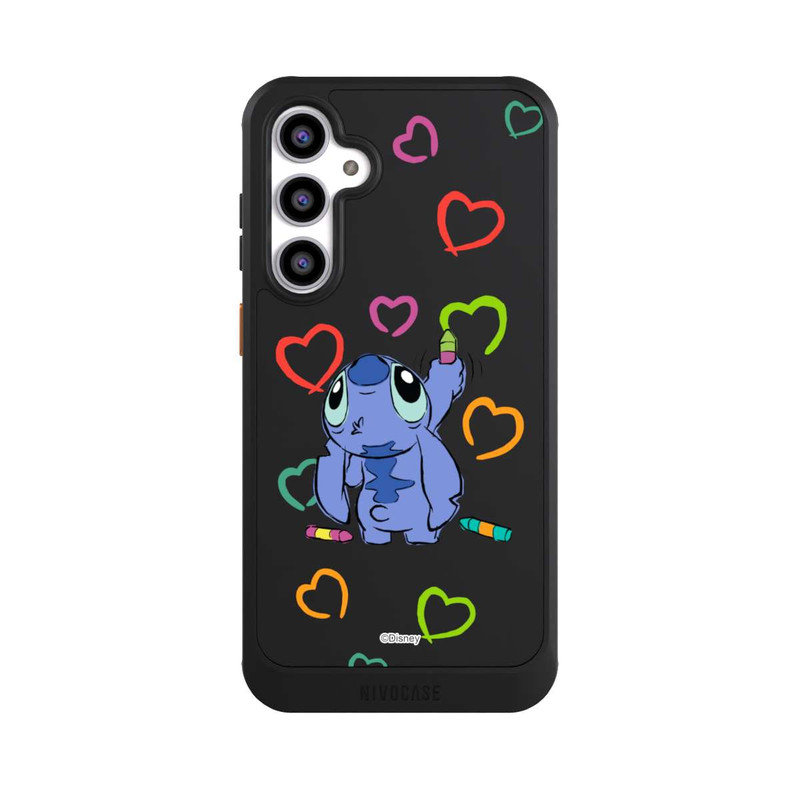 Galaxy S23 FE NIVOcore Stitch Draws a Heart Transparent