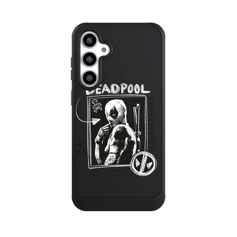 Galaxy S23 FE NIVOcore Deadpool Transparent